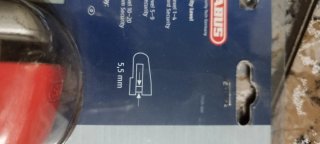 Candado Alarma Moto ABUS Trigger Alarm 345