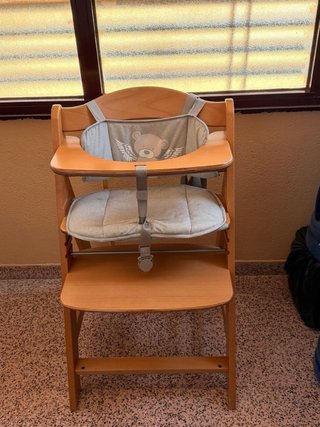 Trona evolutiva Hauck Alpha+ Madera Haya FSC