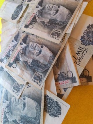Billetes de 10000 Pesetas Españolas 50 billetes