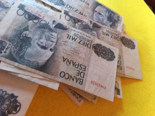 Billetes de 10000 Pesetas Españolas 50 billetes