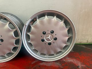 Llantas Mercedes Clase S W140 16” ET51 con 2 neum.