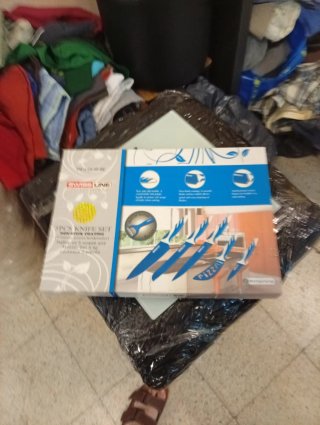 Set de 5 Cuchillos Swiss Line con Pelador