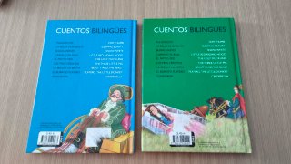 6 libros bilingües inglés-español