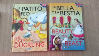 6 libros bilingües inglés-español