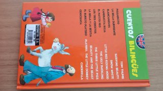 6 libros bilingües inglés-español