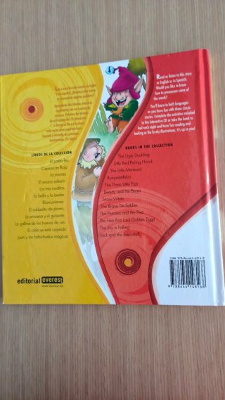 6 libros bilingües inglés-español
