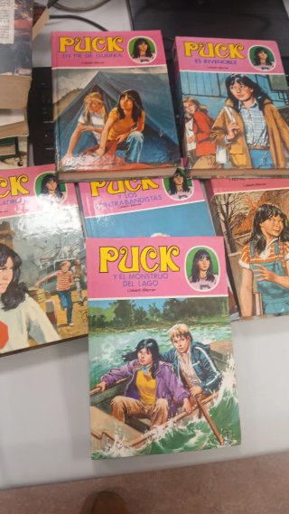 Libros vintage Puck