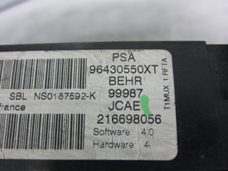 MANDO CALEFACCION / AIRE ACONDICIONADO PEUGEOT 206 CC CABRIO-COUPÉ 96430550XT 1168524