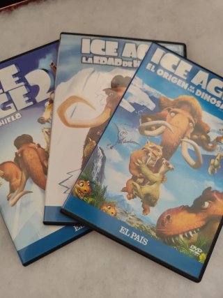Pack 3 Películas Ice Age DVD