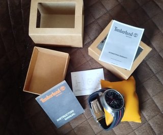 Reloj Timberland Glenwood Cronógrafo Negro