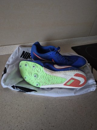 Scarpe da atletica Nike con chiodi 44.5 blu/verde