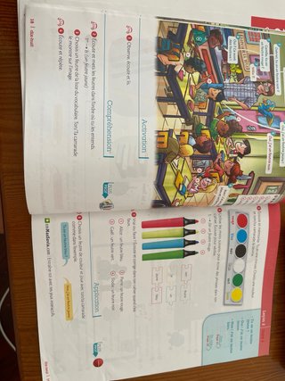 Français, 3 Primaria Pirouette : Más Savia