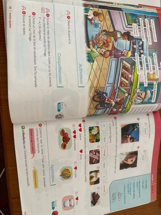 Français, 3 Primaria Pirouette : Más Savia