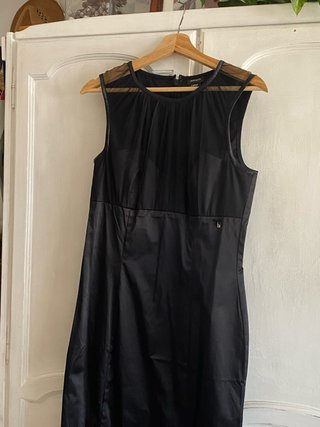 Vestido negro fiesta elegante