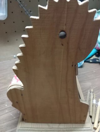 Mundillo de bolillos de madera