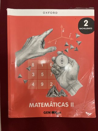 Matemáticas II 2 Bachillerato : Geniox