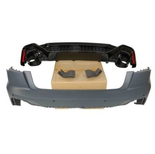 Paragolpes Trasero Audi A6 C8 4 puertas Look RS6