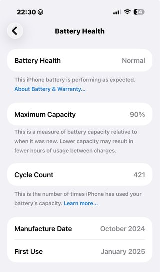 iPhone 16 Pro Max Gris