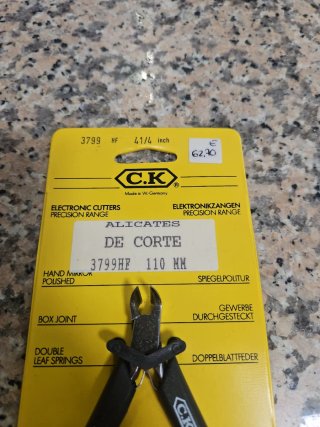 Alicate de corte CK 3799HF 110mm