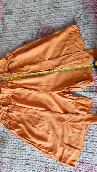 Shorts C&A Talla 36 Naranja Nuevo