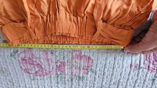Shorts C&A Talla 36 Naranja Nuevo