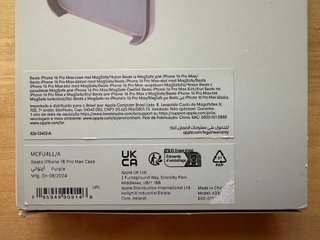 Apple X Beats iPhone 16 Pro Max Purple Case