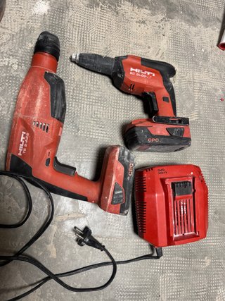 Hilti Taladro TE 2-A22 y Atornillador SC 5000