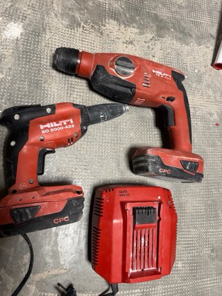 Hilti Taladro TE 2-A22 y Atornillador SC 5000