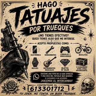 Tatuajes por trueques