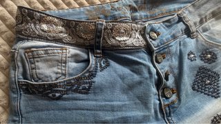 Pantalón corto vaquero degradado DESIGUAL T31