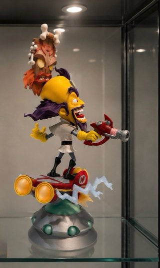 Diorama Neo Cortex Crash Bandicoot