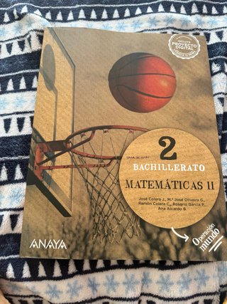 NUEVO Matemáticas II. 2o de Bachillerato Anaya