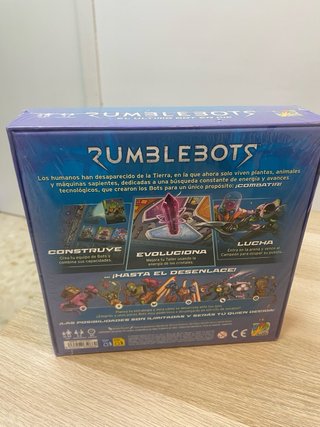 Juego de mesa Rumblebots El último bot en pie