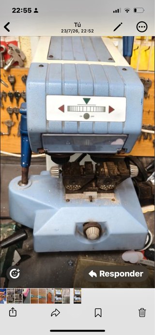 Máquina para hacer llaves