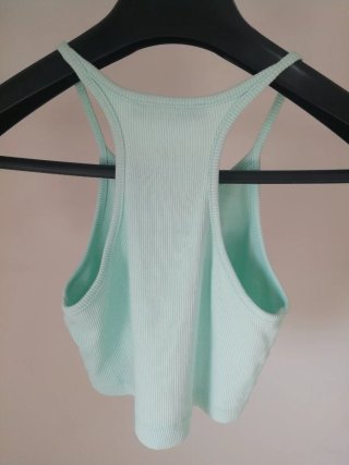 Camiseta elástica sin mangas Pull&Bear Talla XS