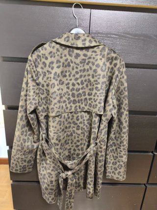 Chaqueta Zara Estampado Animal Talla S