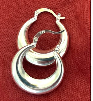 Pendientes Aro Plata 925