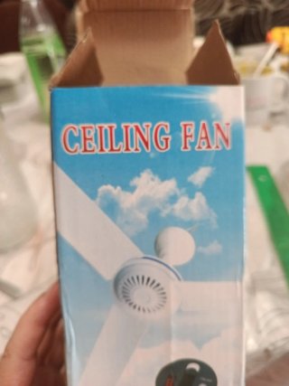 Mini Ventilador de Techo Camping