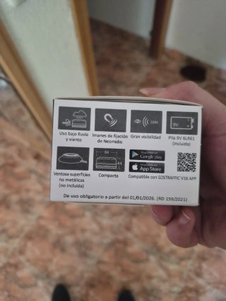 Luz V16 SOS TRAFFIC IOT DGT