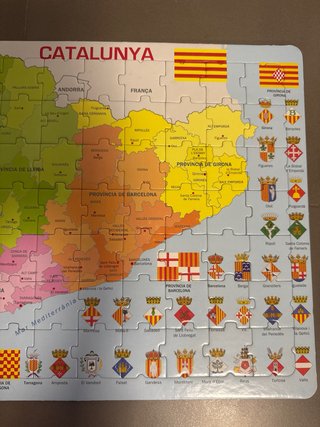 Puzzle Comarcas de Cataluña