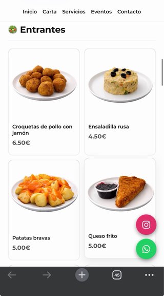 Páginas web profesionales para negocios desde 20€
