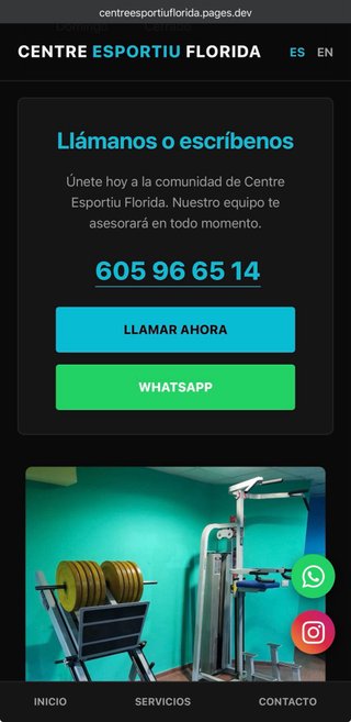 Páginas web profesionales para negocios desde 20€