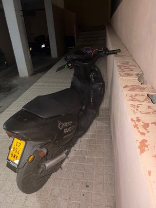 Moto 49cc Negra