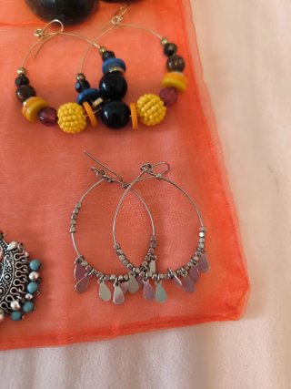 Lote de pendientes variados