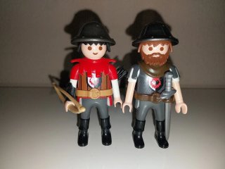 Lote Playmobil Soldados Medievales