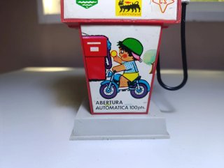 Hucha surtidor gasolinera Rico
