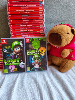 Luigi's Mansion 2 HD y 3 Nintendo Switch