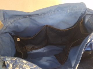 Borsa per passeggino con fasciatoio abbinato