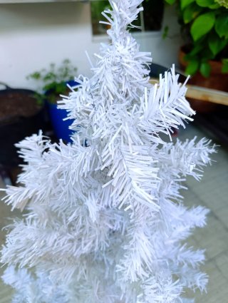 Árbol de Navidad Blanco Decorativo