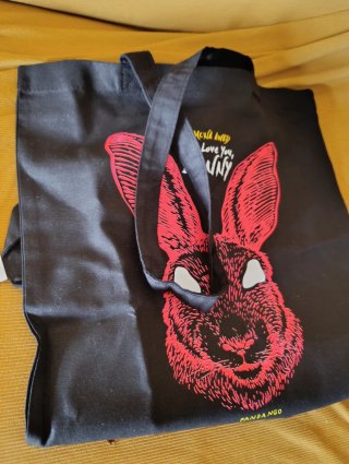 Borsa Fandango con Spilla e Adesivi
